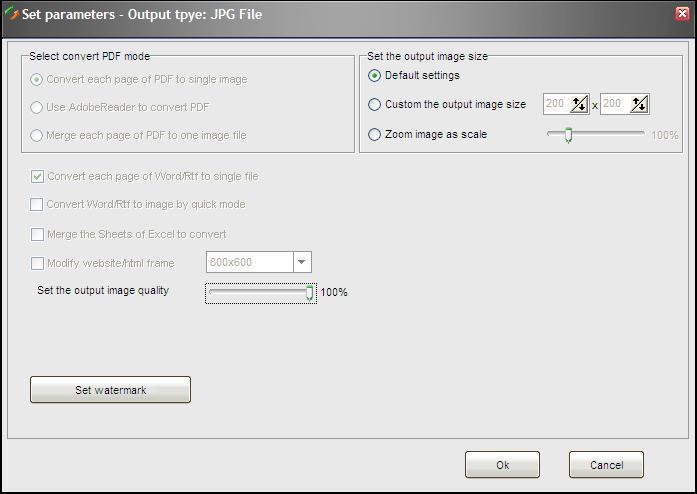 Output Parameters