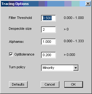 Tracing Options