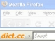 dict.cc Toolbar