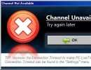 Channel Unavailable