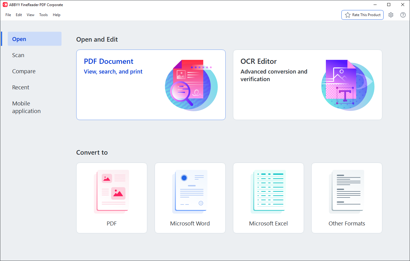 Edit and organize PDFs