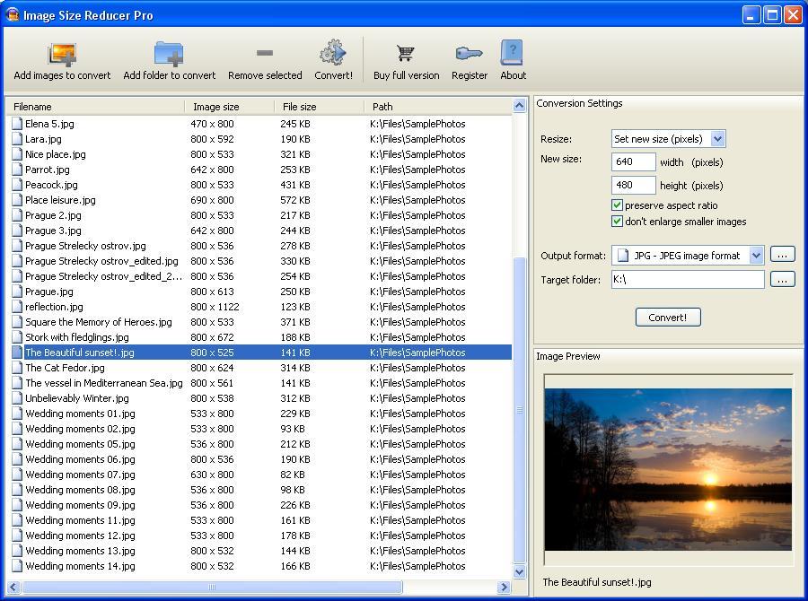 Resizing Using Pixel Information