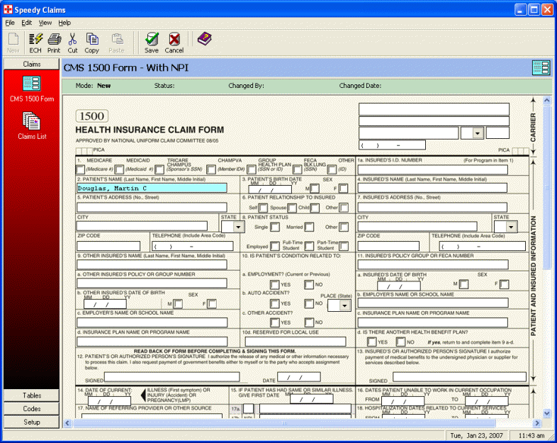 Main Window