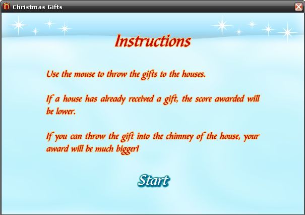 Christmas Gifts-Instructions