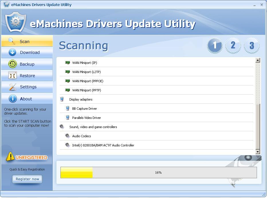 Driver Scan