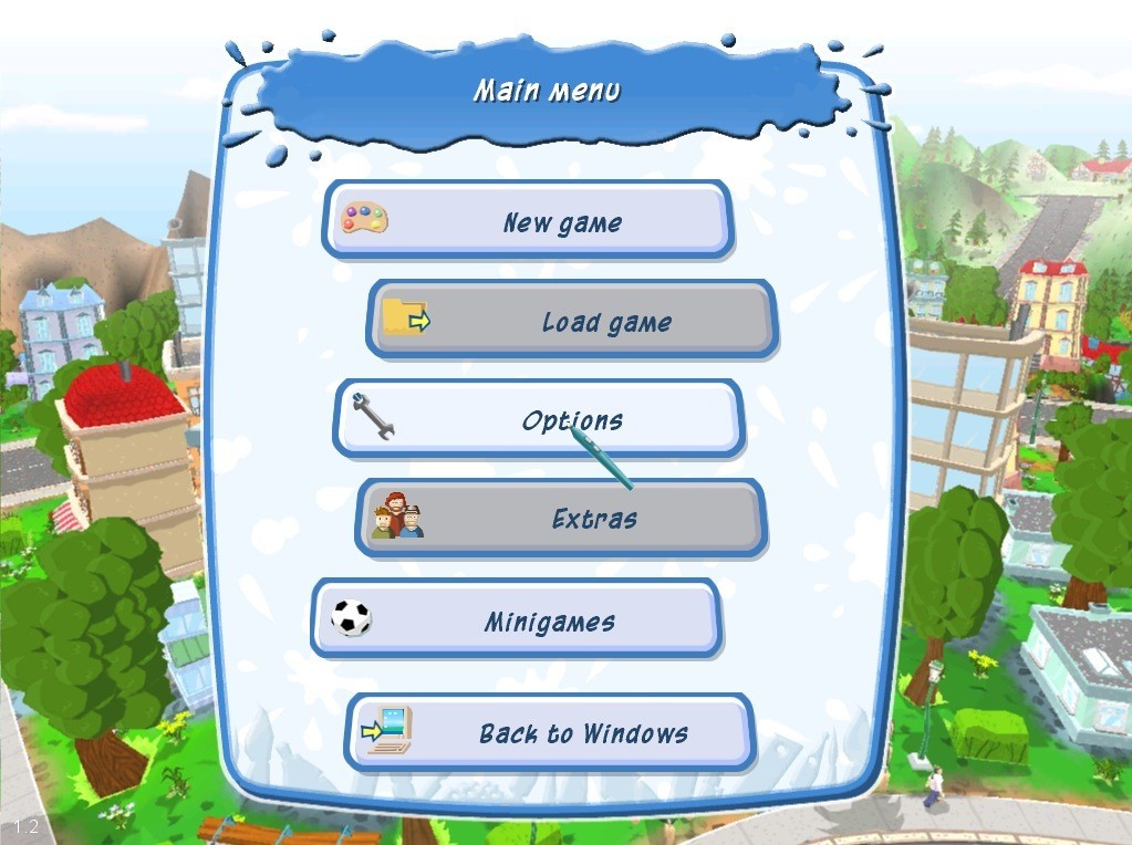 Main menu