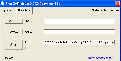 Free XviD Movie 2 3G2 Converter Lite