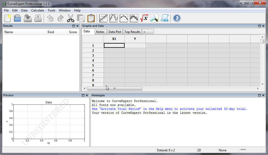 User interface.