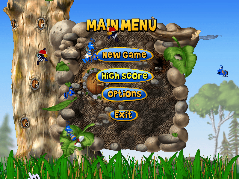 Main menu