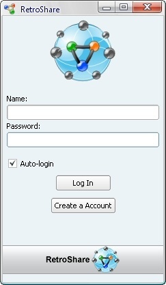 Login window