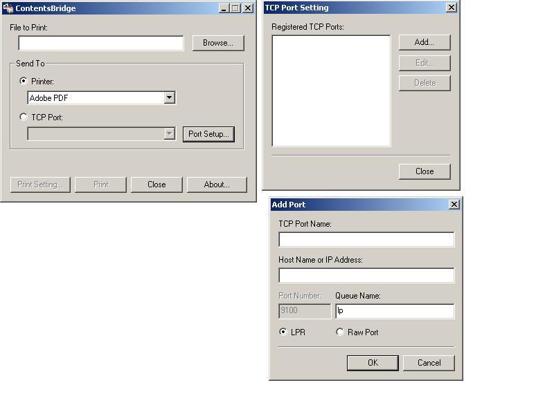 Port Configuration