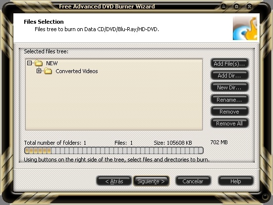 Files and Folders Selection