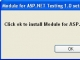 Module for ASP.NET Testing