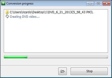 DVD Video Creation in Progress