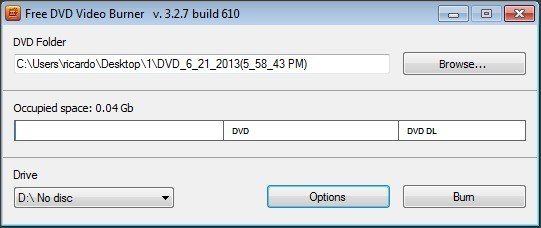 Free DVD Video Burner