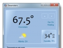 Temperature window.