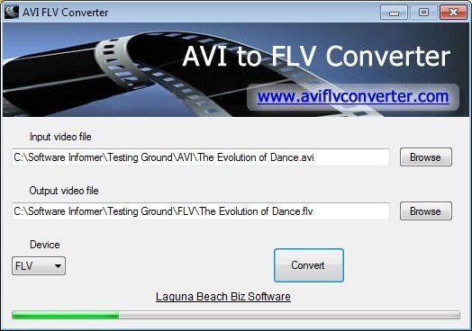 Converting to FLV