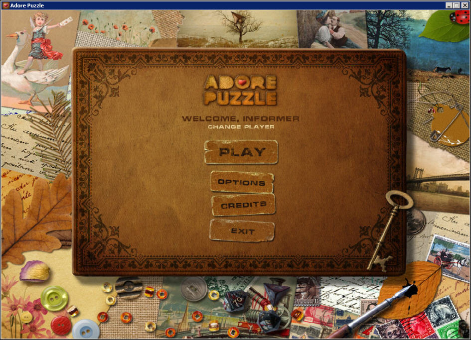 Main menu.