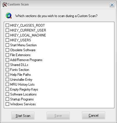 Custom Scan
