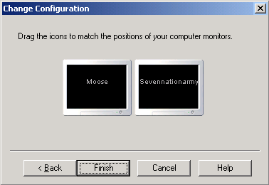 Configuration screen