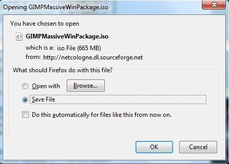 GIMP Massive Package Download