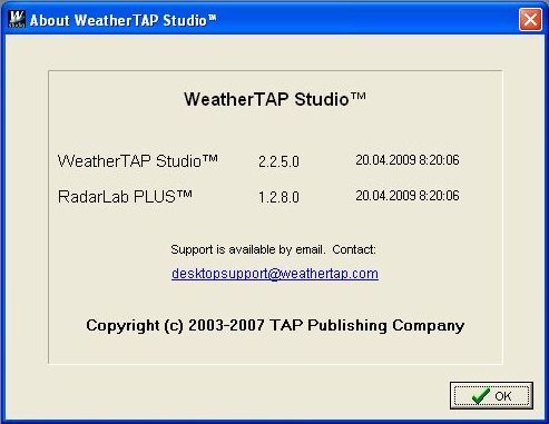 About WeatherTAP Studio