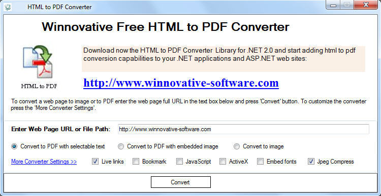  HTML to PDF Converter