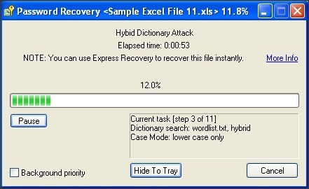 Password Recovery in Progress