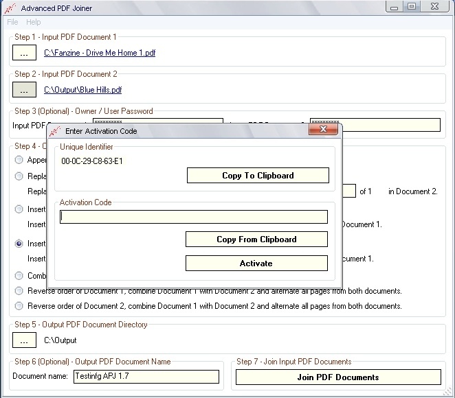 Product Registration