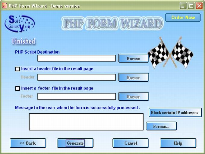 Php Form Generate