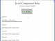 Excel Component Suite