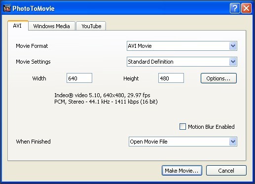 Output Parameters Definition