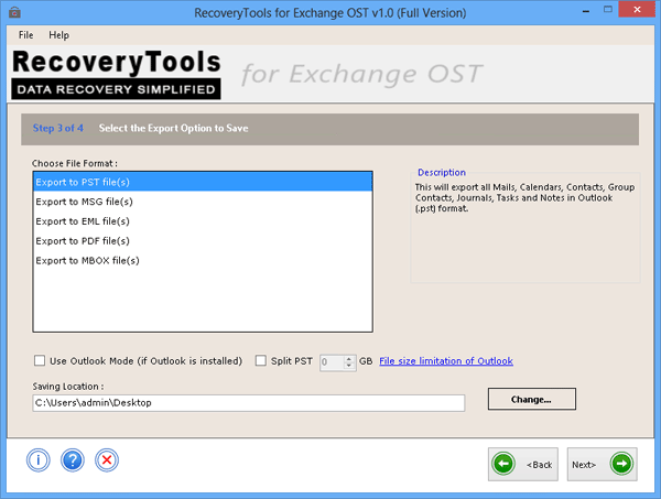 Recover Exchange OST File in Secured Manner
