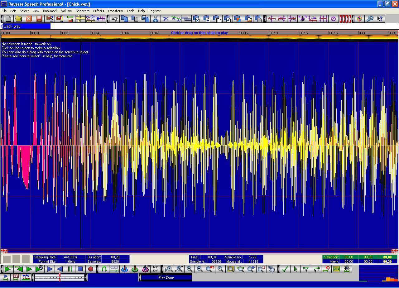 Playing an Audio File