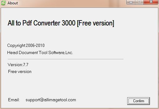 About All to Pdf Converter 3000