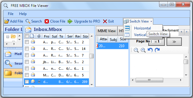 View file according to user preference