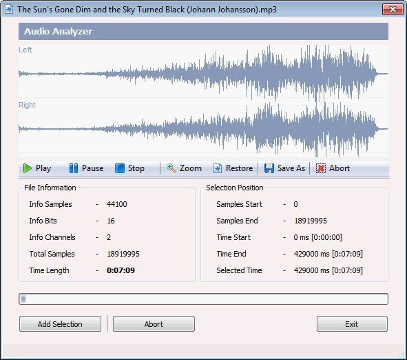 Audio Analyzer