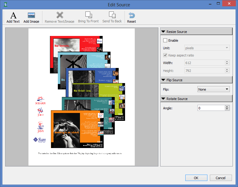 ImageZipper Edit Dialog