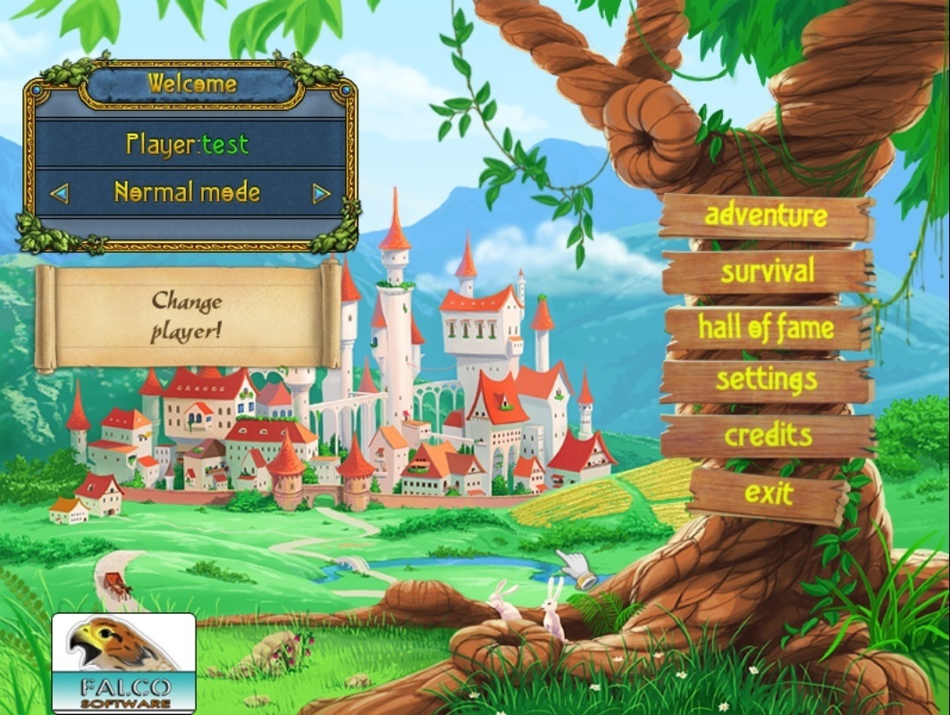 Main menu