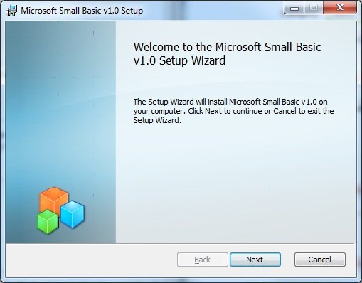 Setup Small Basic 1.0