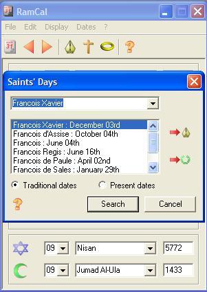 Saints' Days