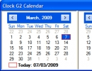 Calendar screen snapshot
