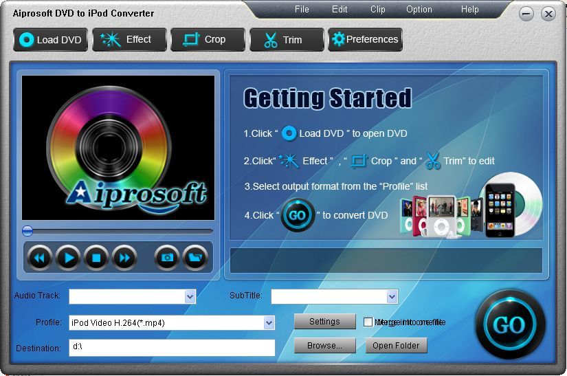 DVD to iPod converter