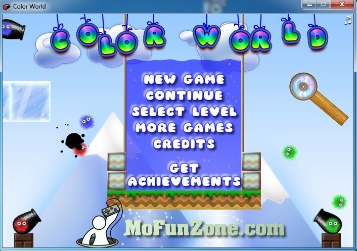 Main menu