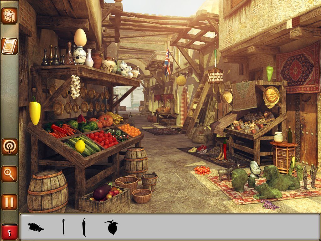 Hidden-Object Scene