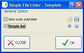 Simple List Dialog