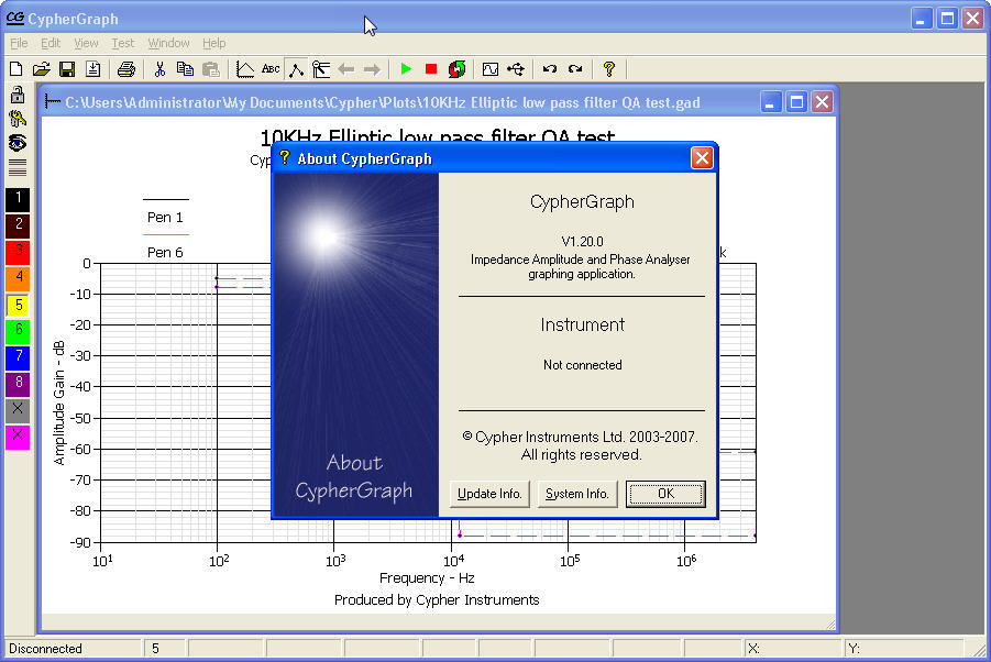 Main window