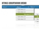 HTML5 Dropdown Menu DW Extension