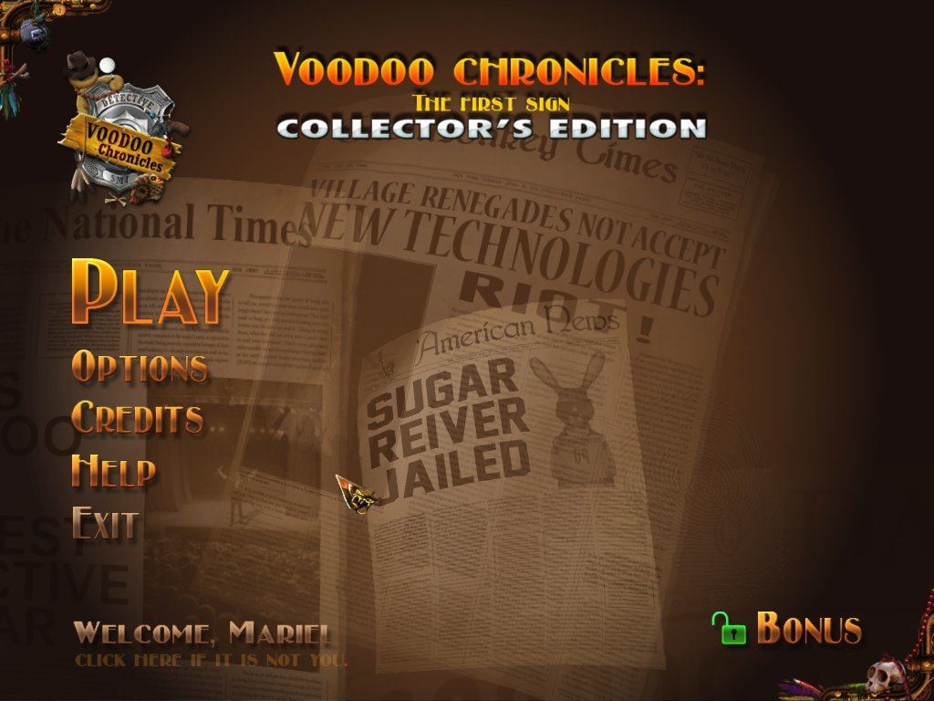 Main Menu