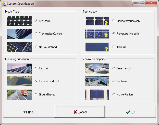 System specification